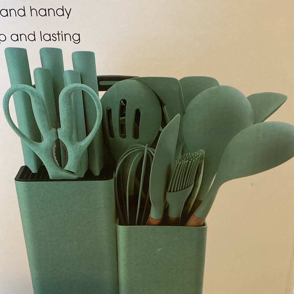 Kitchenware Set - Green - Picture 3 of 6